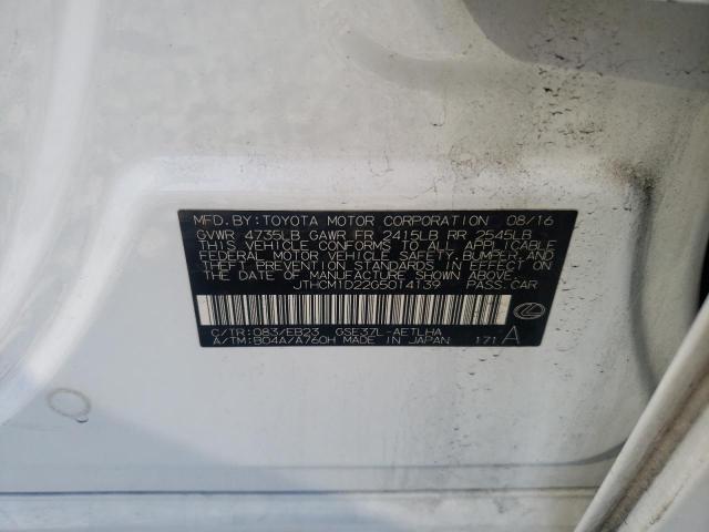 2016 Lexus Is 300 VIN: JTHCM1D22G5014139 Lot: 52723044