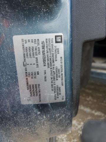 2007 GMC New Sierra K1500 VIN: 1GTEK19J97Z505414 Lot: 55720844