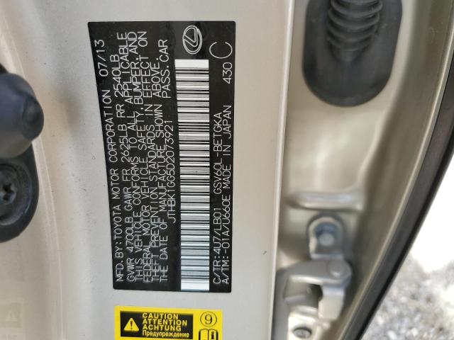 2013 Lexus Es 350 VIN: JTHBK1GG5D2073921 Lot: 53346044