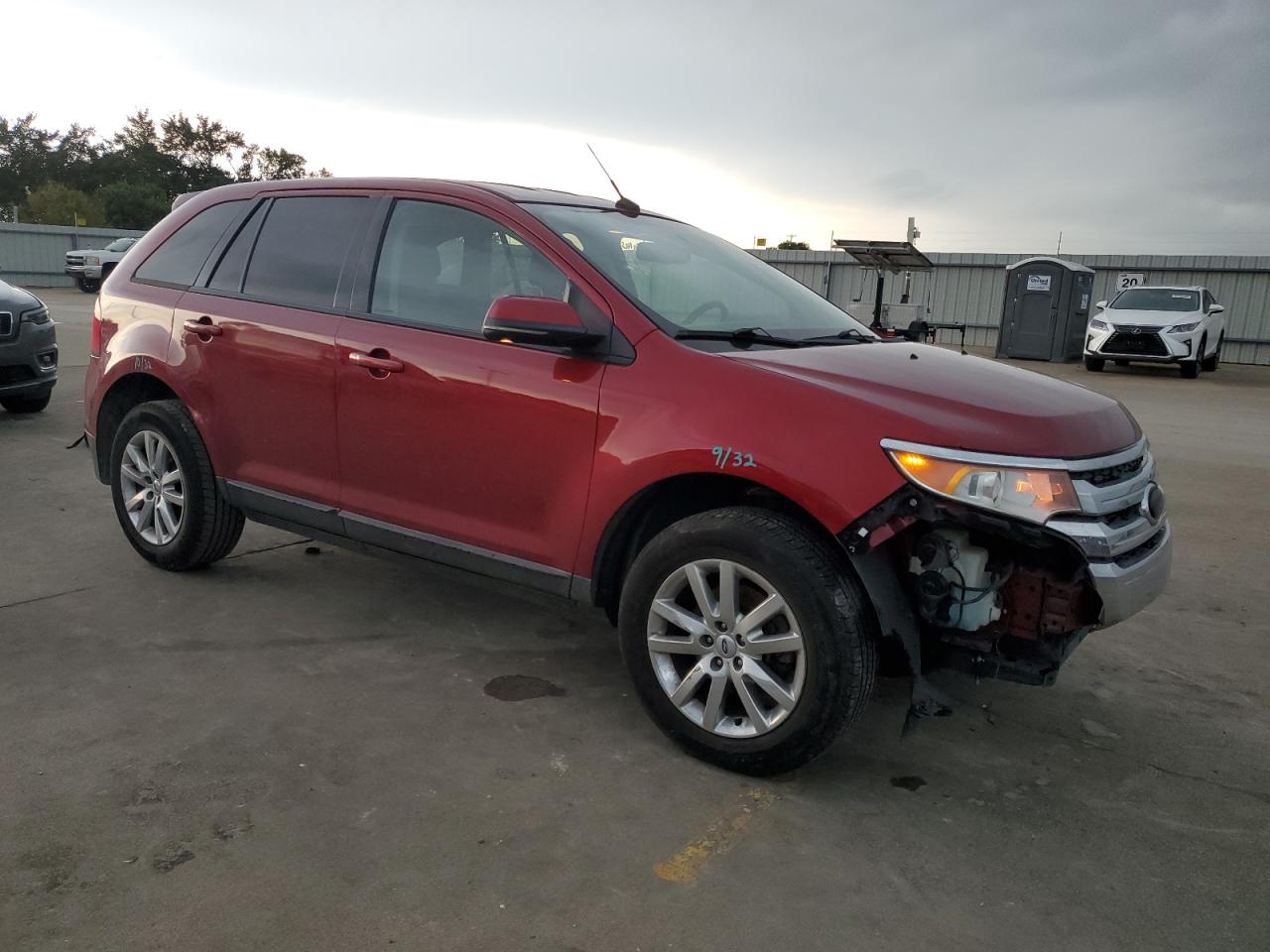 2FMDK3JC1DBA72945 2013 Ford Edge Sel