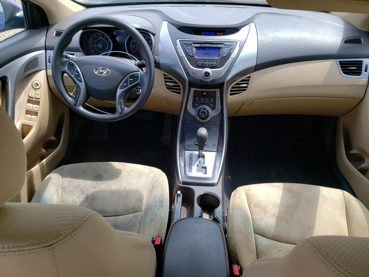 KMHDH4AE1DU617929 2013 Hyundai Elantra Gls