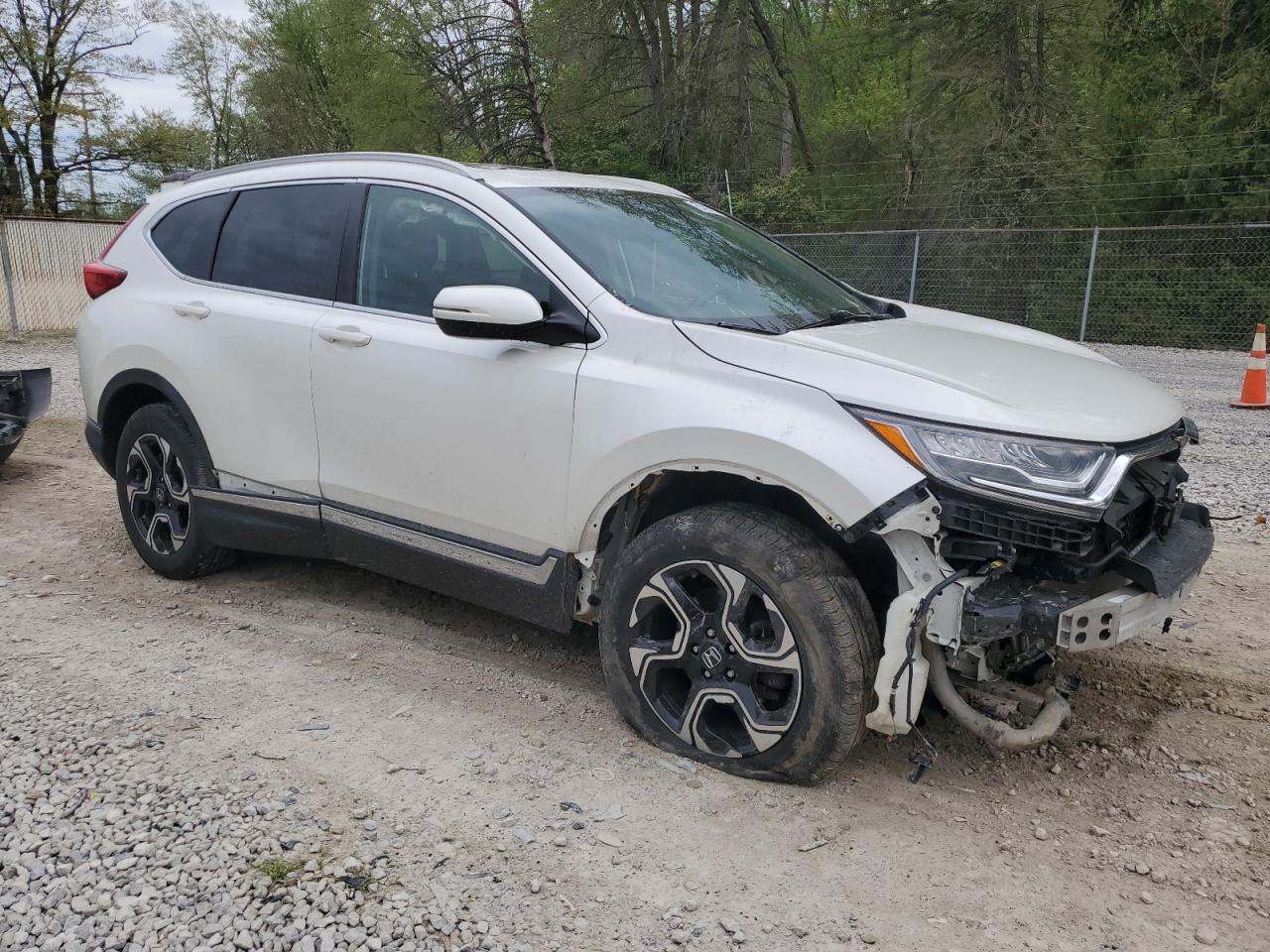 2017 Honda Cr-V Touring vin: 5J6RW2H9XHL040014