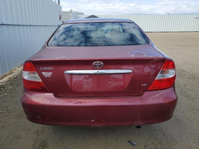 2002 Toyota Camry Le VIN: JTDBE32K620087836 Lot: 54953354