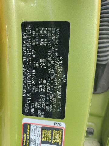 2016 Kia Soul VIN: KNDJN2A25G7836356 Lot: 54018844