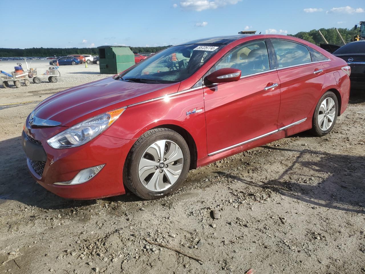 KMHEC4A40EA104541 2014 Hyundai Sonata Hybrid