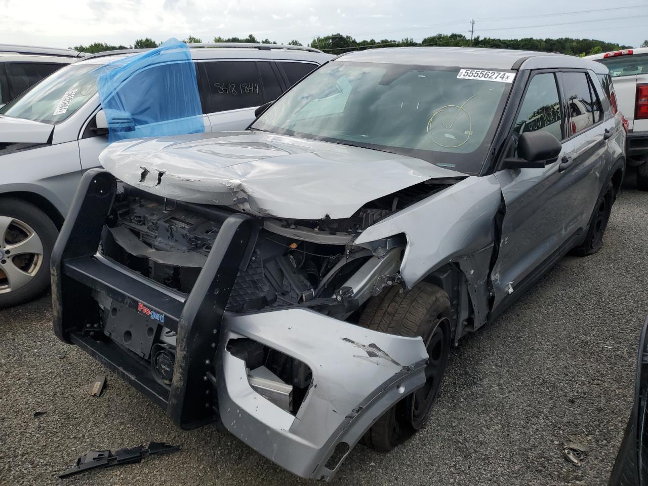 2021 Ford Explorer Police Interceptor vin: 1FM5K8AC4MNA11885