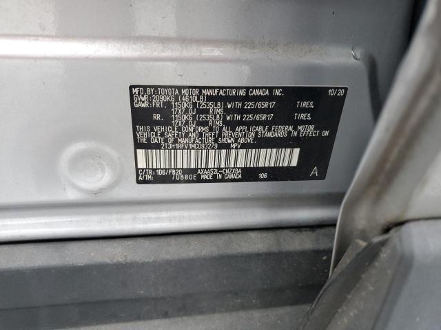 2021 Toyota Rav4 Le VIN: 2T3H1RFV1MC093279 Lot: 56053354