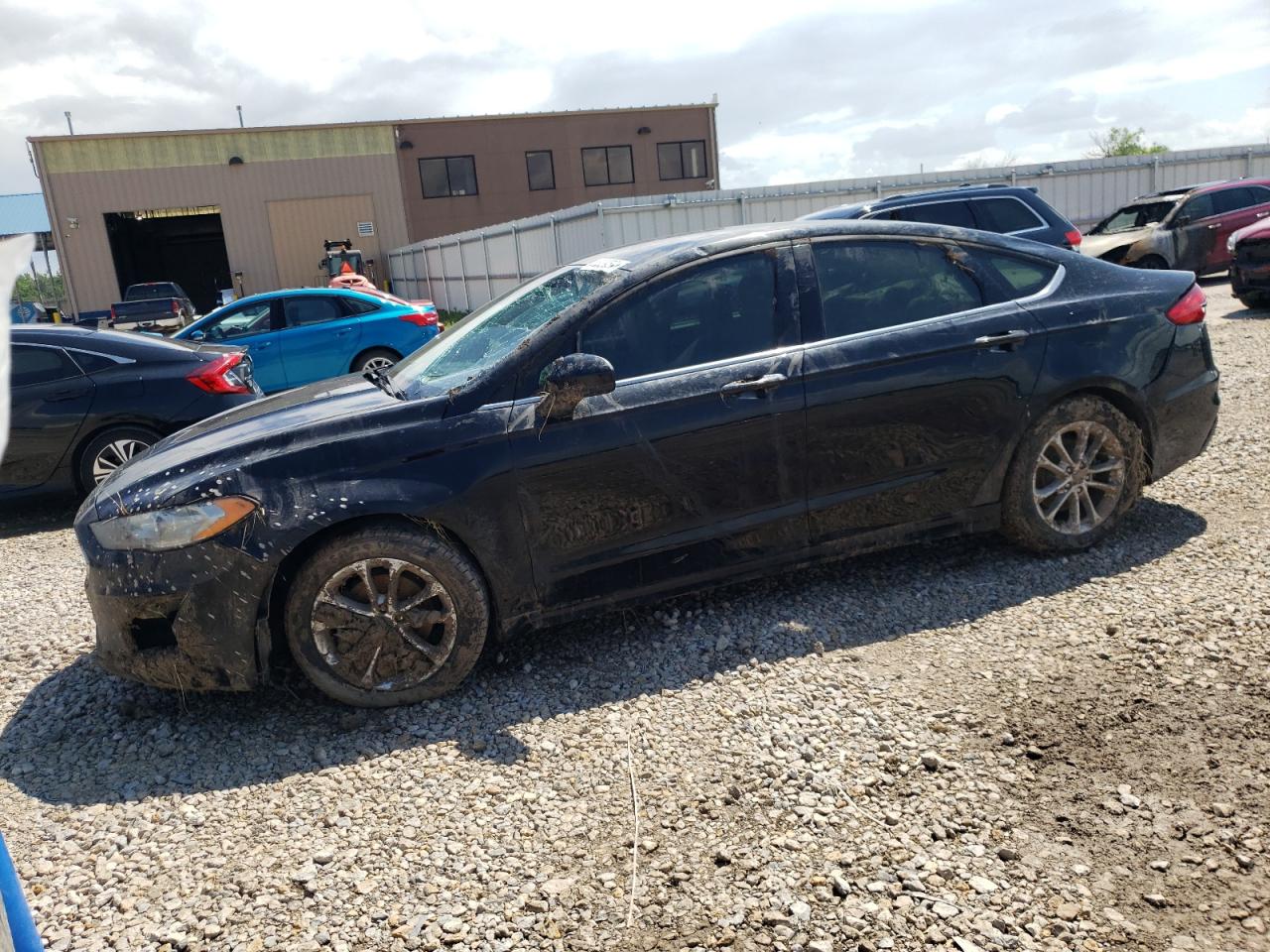 2019 Ford Fusion Se vin: 3FA6P0HD2KR199171