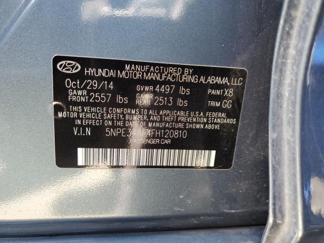 2015 Hyundai Sonata Sport VIN: 5NPE34AF4FH120810 Lot: 55753574