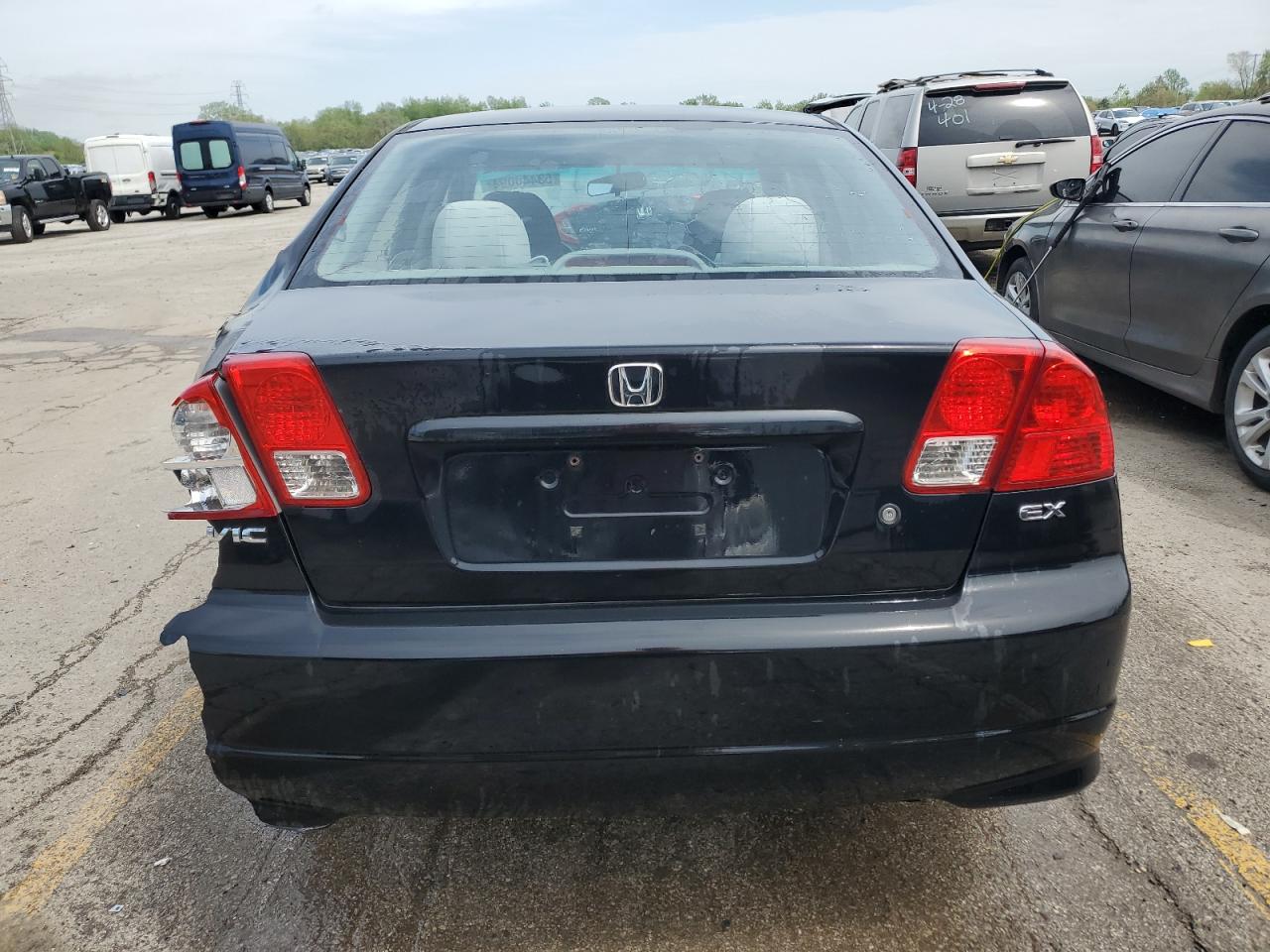 1HGES26824L023231 2004 Honda Civic Ex