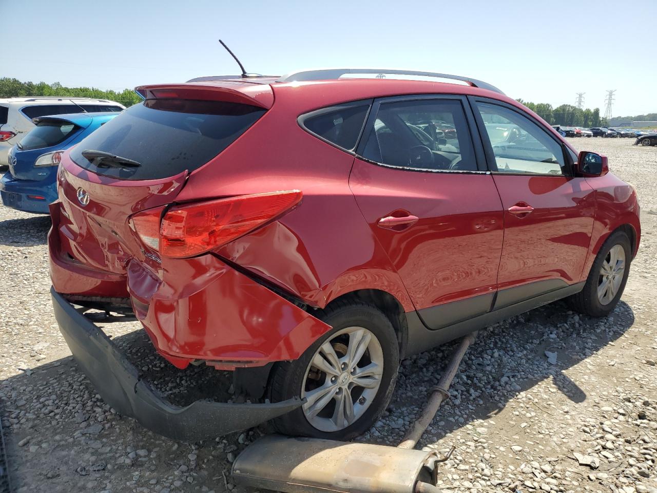 KM8JU3AC2AU089207 2010 Hyundai Tucson Gls