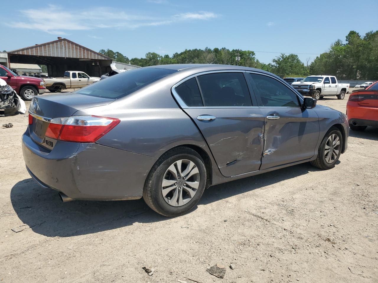 1HGCR2F38EA167113 2014 Honda Accord Lx