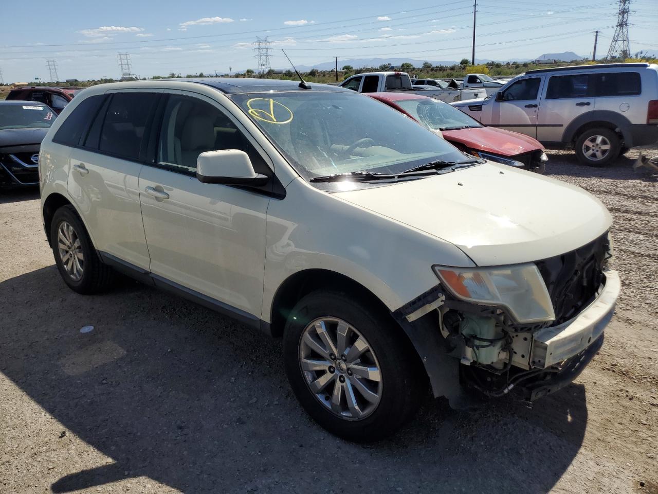 2FMDK48C77BB45445 2007 Ford Edge Sel