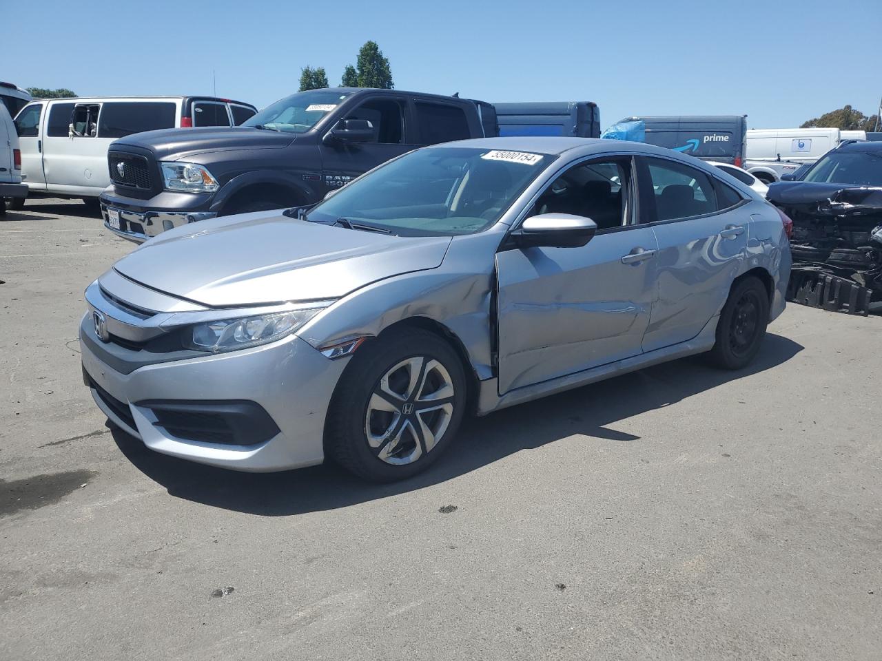 2HGFC2F50JH604081 2018 Honda Civic Lx