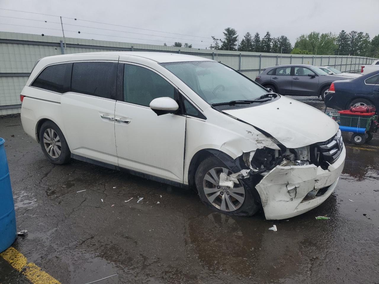 5FNRL5H42EB077707 2014 Honda Odyssey Ex