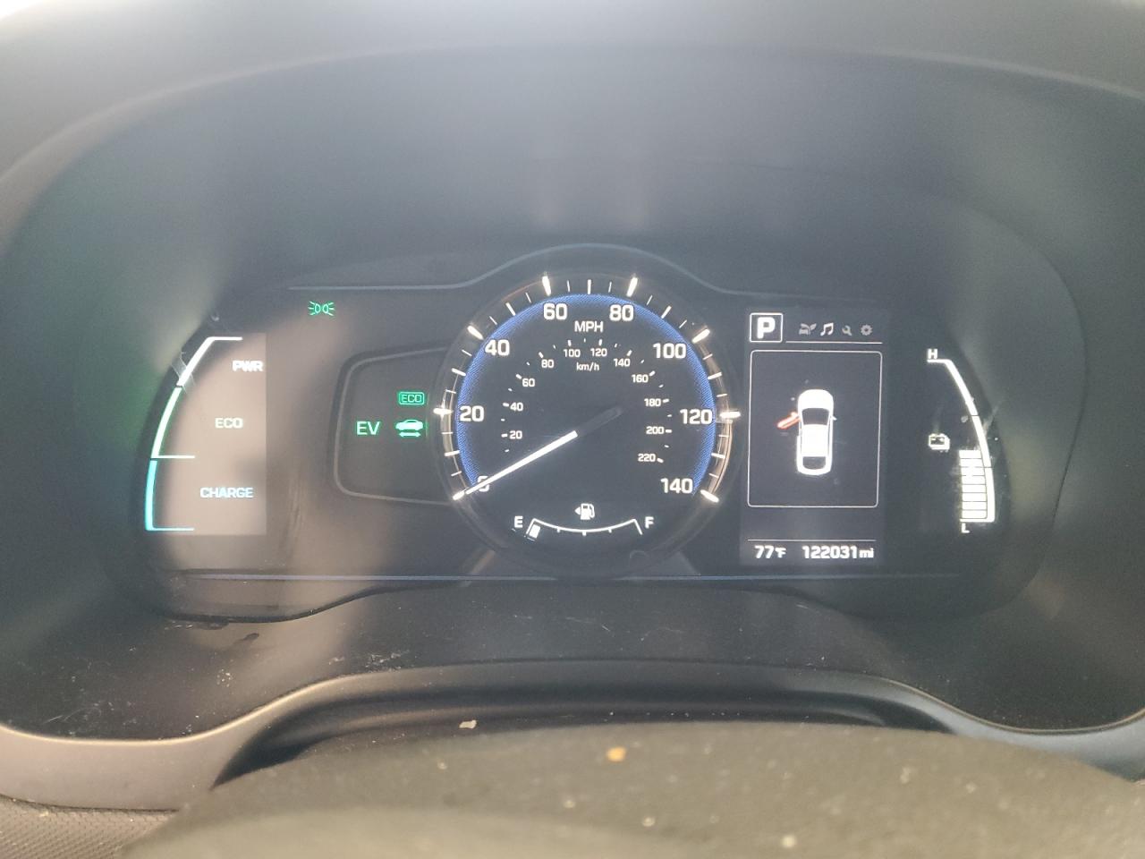 KMHC65LC2JU088750 2018 Hyundai Ioniq Blue