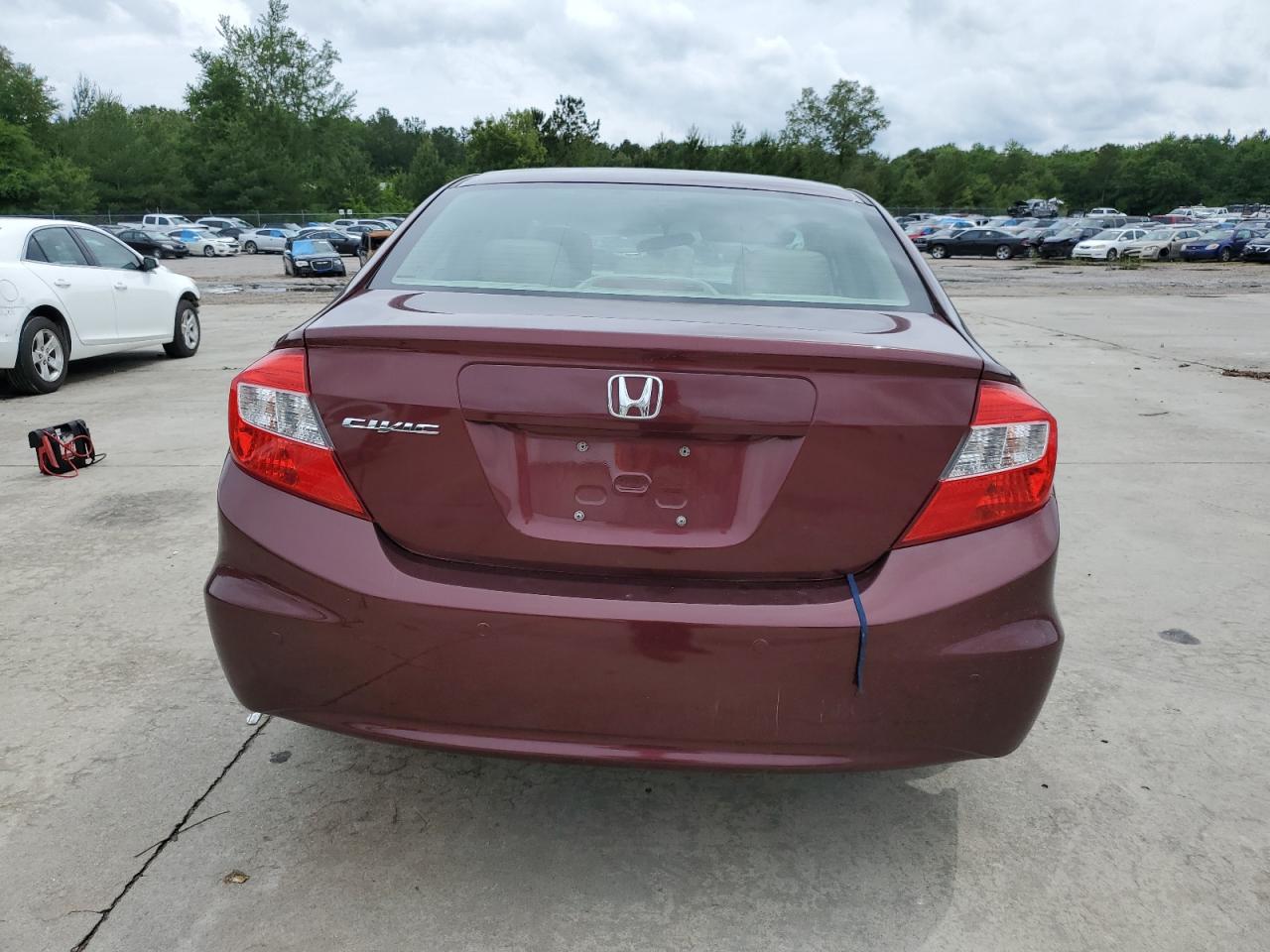 2012 Honda Civic Exl vin: 2HGFB2F95CH506303