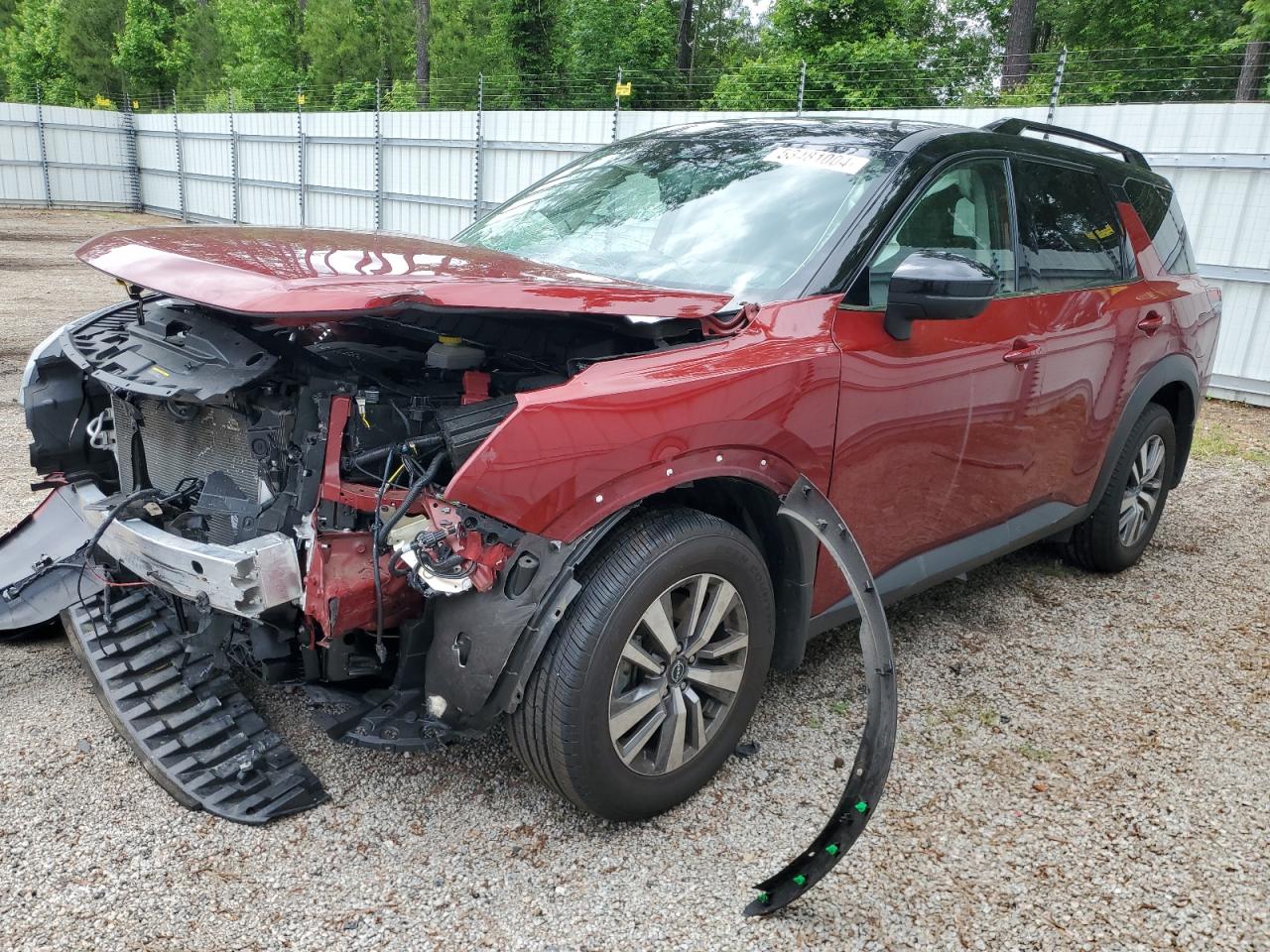 2022 Nissan Pathfinder Sl vin: 5N1DR3CC4NC242385