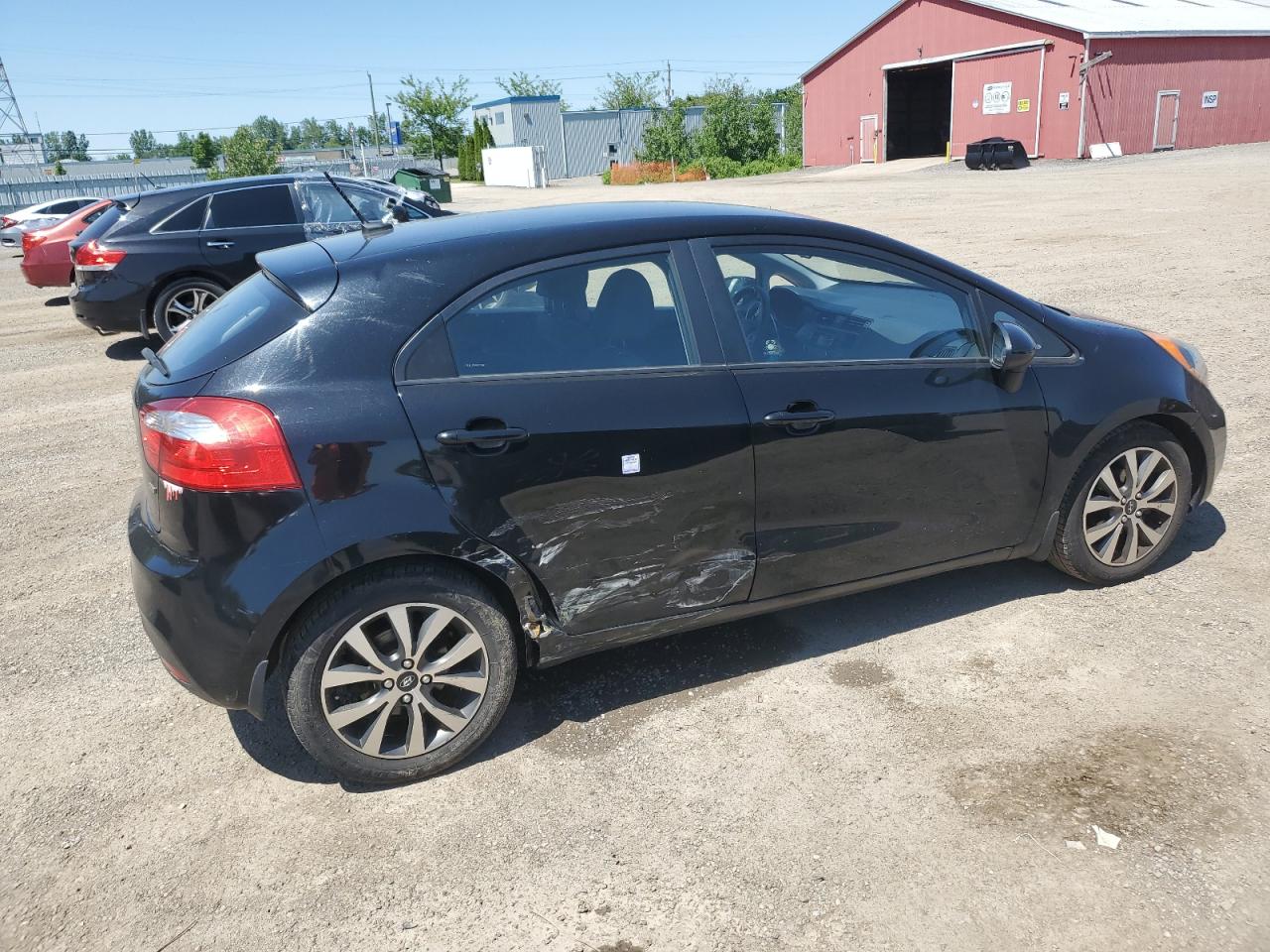 KNADM5A39E6952492 2014 Kia Rio Lx