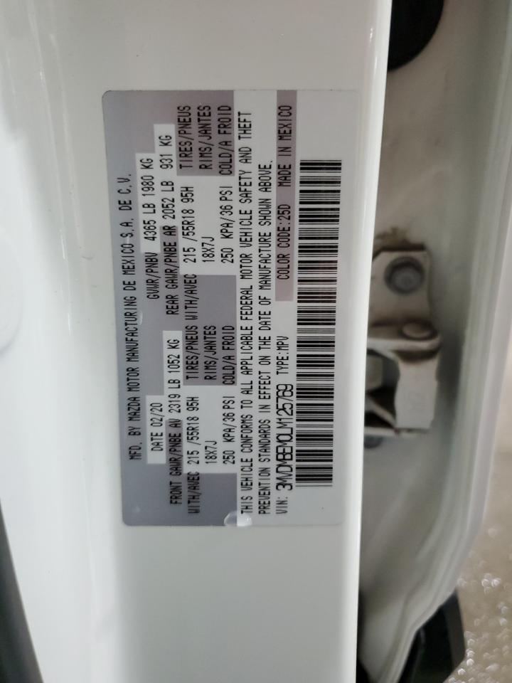 3MVDMBEM0LM125769 2020 Mazda Cx-30 Premium