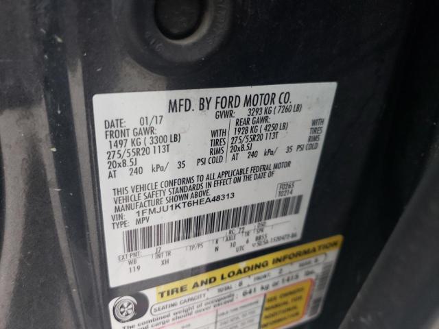 2017 Ford Expedition Limited VIN: 1FMJU1KT6HEA48313 Lot: 54056174