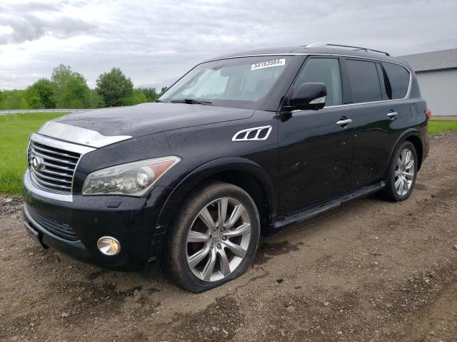 Lot #2524167688 2012 INFINITI QX56 salvage car