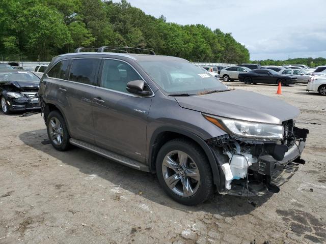 VIN 5TDDGRFH9KS069736 2019 Toyota Highlander, Hybri... no.4