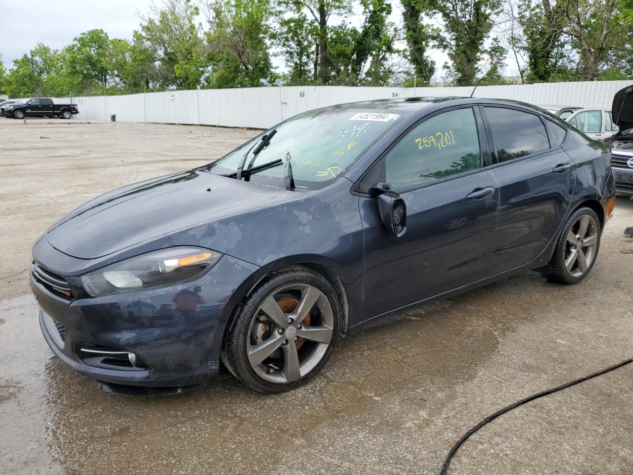 2014 Dodge Dart Gt vin: 1C3CDFEB6ED678125