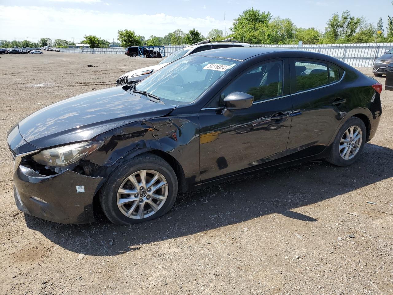 JM1BM1V7XE1167153 2014 Mazda 3 Touring