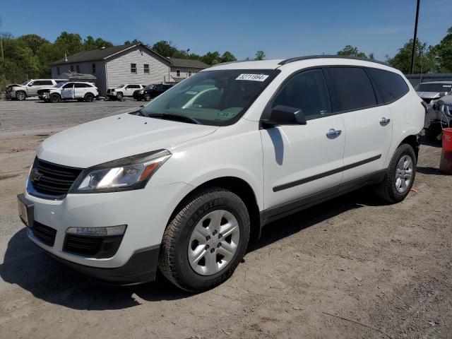 Lot #2508012060 2016 CHEVROLET TRAVERSE L salvage car