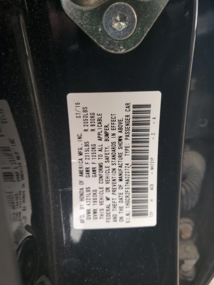 1HGCR2F57HA020724 2017 Honda Accord Sport