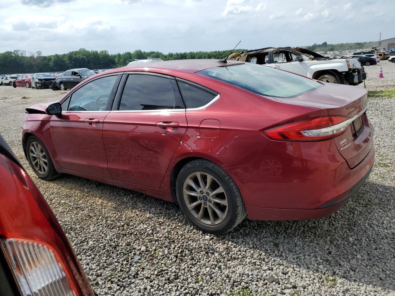 2017 Ford Fusion Se vin: 3FA6P0HD2HR269907