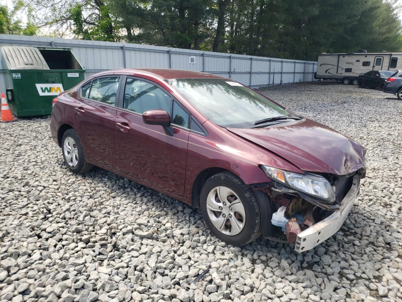 2HGFB2F50EH550659 2014 Honda Civic Lx