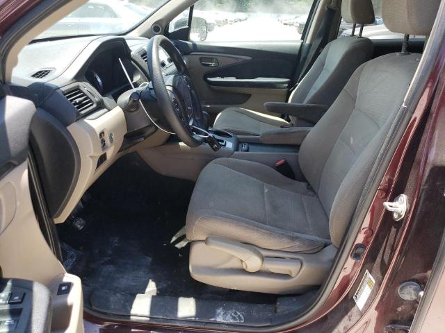 2017 Honda Pilot Lx VIN: 5FNYF6H17HB006277 Lot: 56866584