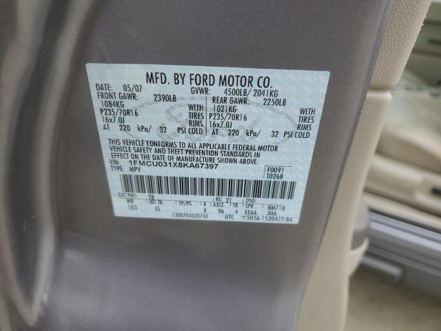 1FMCU031X8KA67397 2008 Ford Escape Xlt