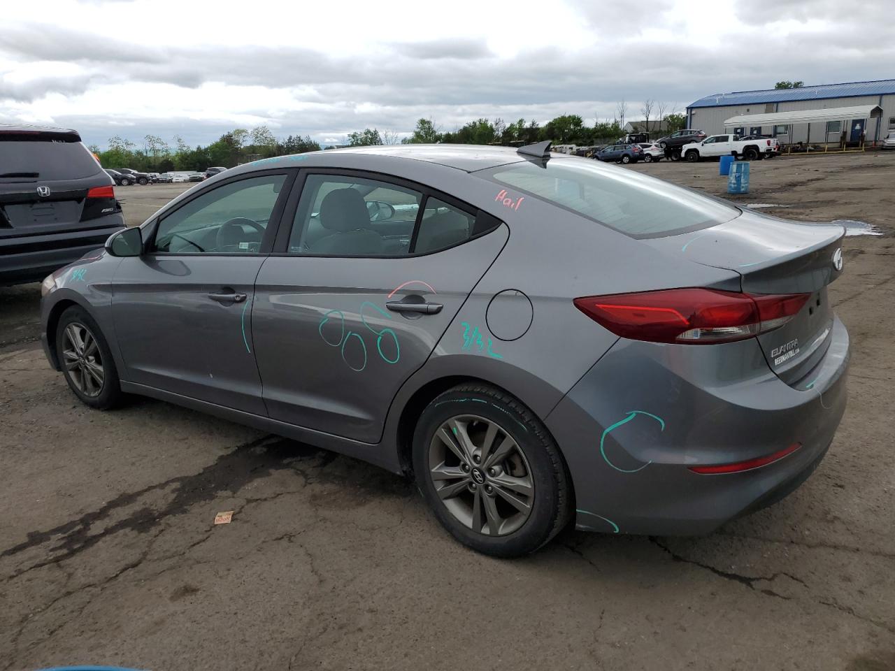 5NPD84LFXJH253610 2018 Hyundai Elantra Sel