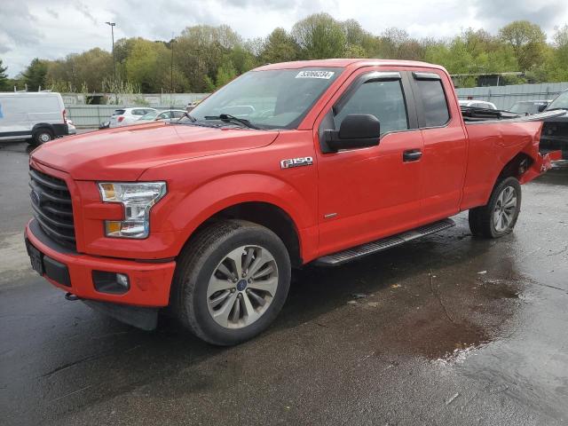 2017 Ford F150 Super Cab VIN: 1FTEX1EP7HKC27134 Lot: 53066234