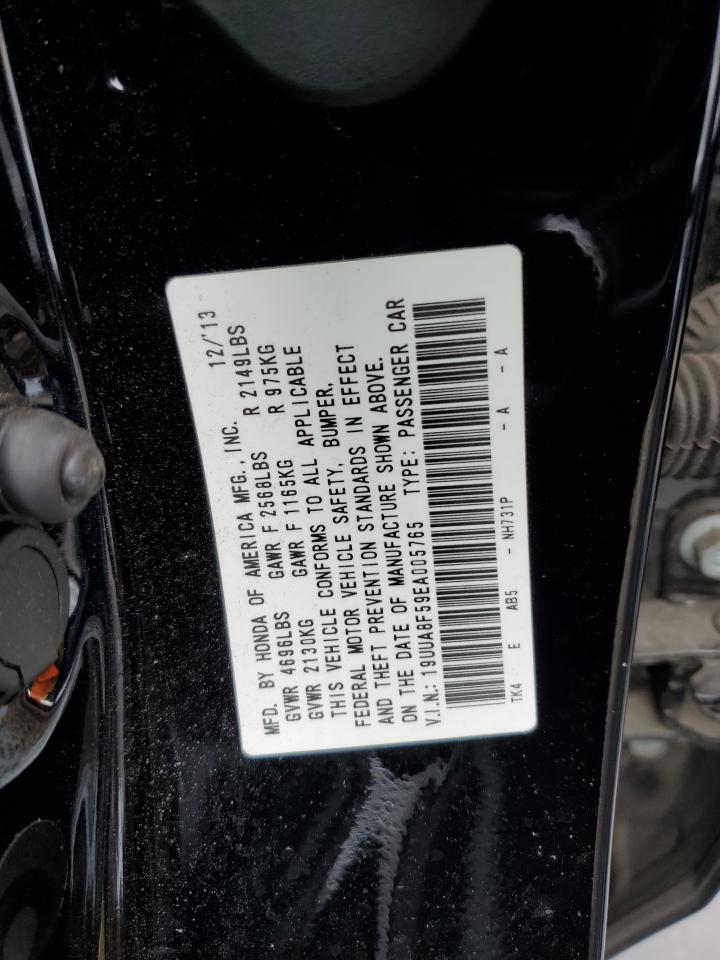 19UUA8F59EA005765 2014 Acura Tl Tech