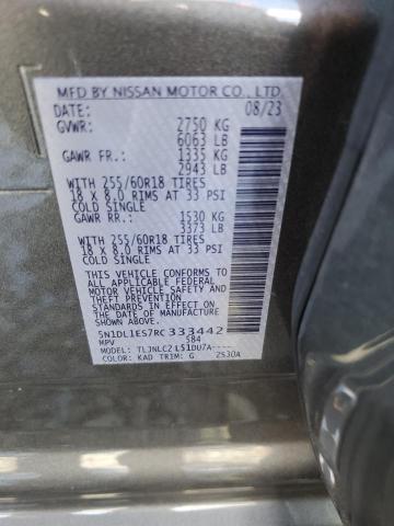 2024 INFINITI QX60 PURE 5N1DL1ES7RC333442