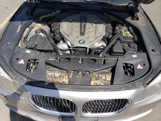 Lot #2508298951 2011 BMW 750 LI salvage car