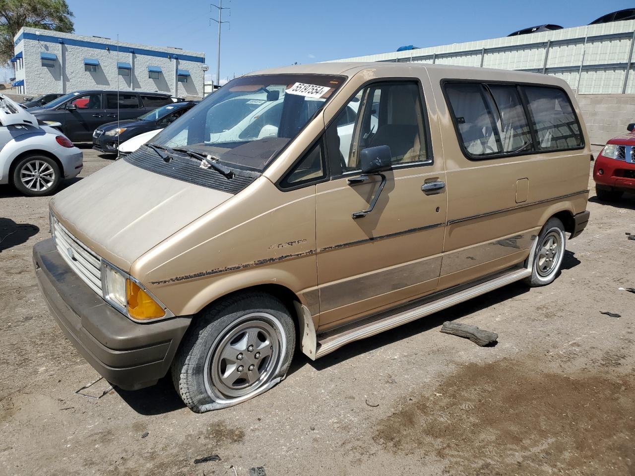 1FMCA11U2HZB27854 1987 Ford Aerostar