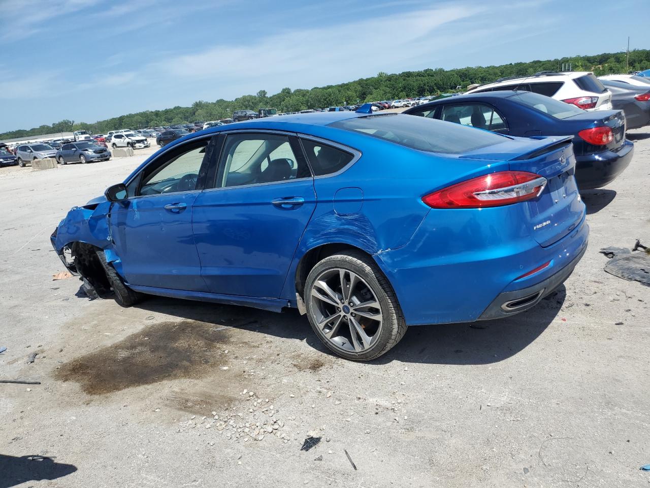 2020 Ford Fusion Titanium vin: 3FA6P0D94LR115581