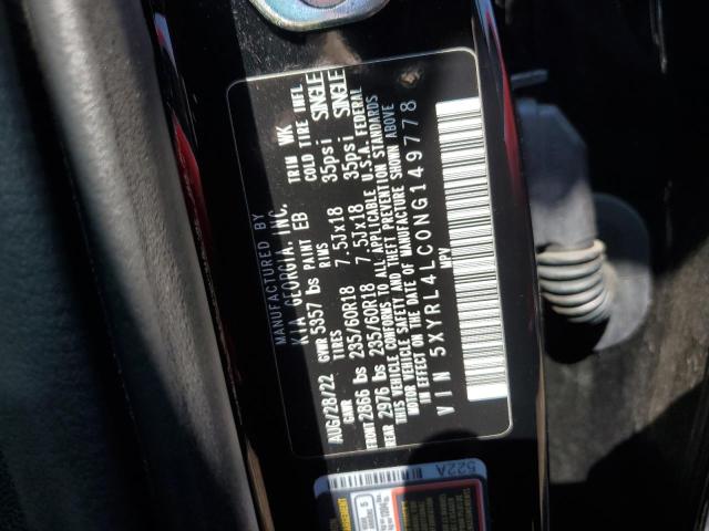 2022 Kia Sorento S VIN: 5XYRL4LC0NG149778 Lot: 54399494