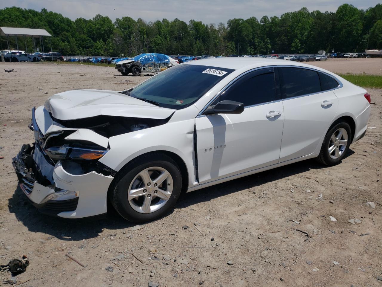 1G1ZB5ST3NF188466 2022 Chevrolet Malibu Ls