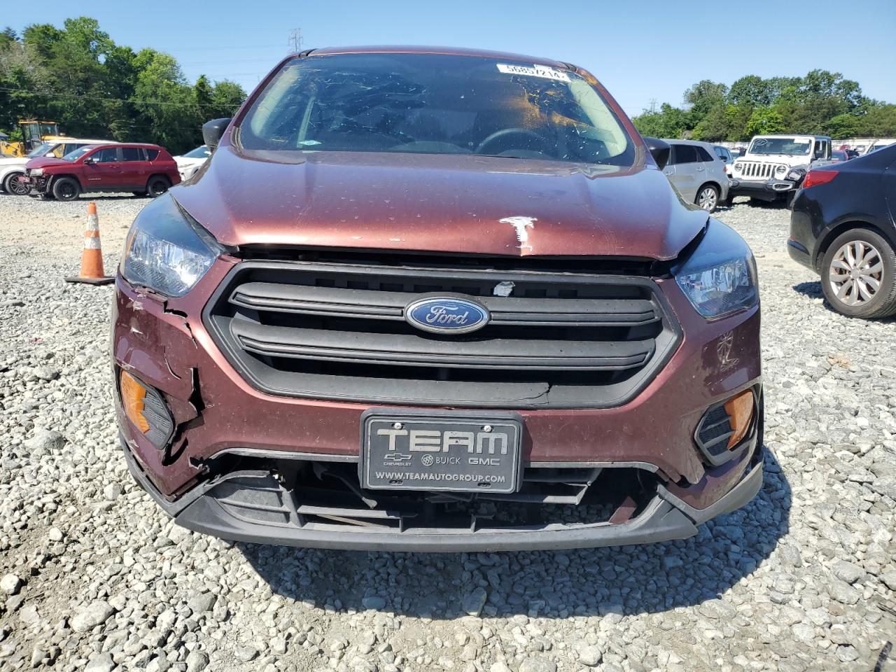 2018 Ford Escape S vin: 1FMCU0F75JUC79005