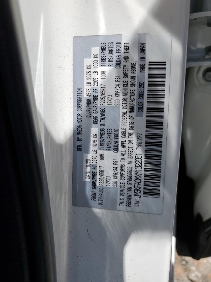 JM3KFACMXM1322051 2021 Mazda Cx-5 Touring