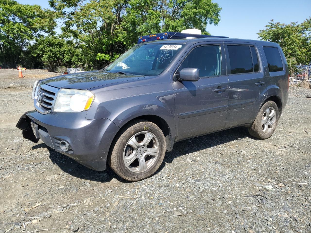 5FNYF4H53FB014297 2015 Honda Pilot Exl