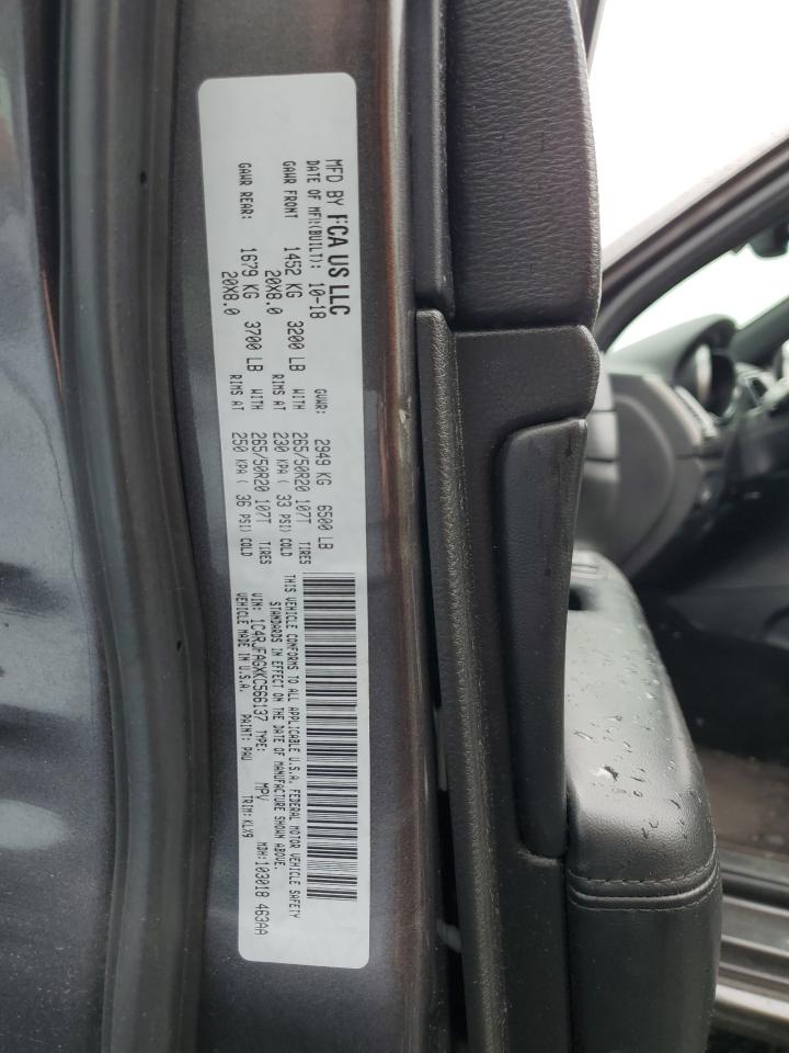 1C4RJFAGXKC566137 2019 Jeep Grand Cherokee Laredo