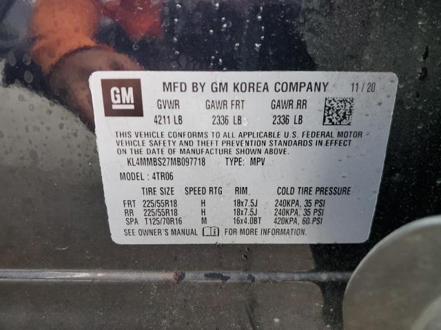 2021 Buick Encore Gx Preferred VIN: KL4MMBS27MB097718 Lot: 52937024