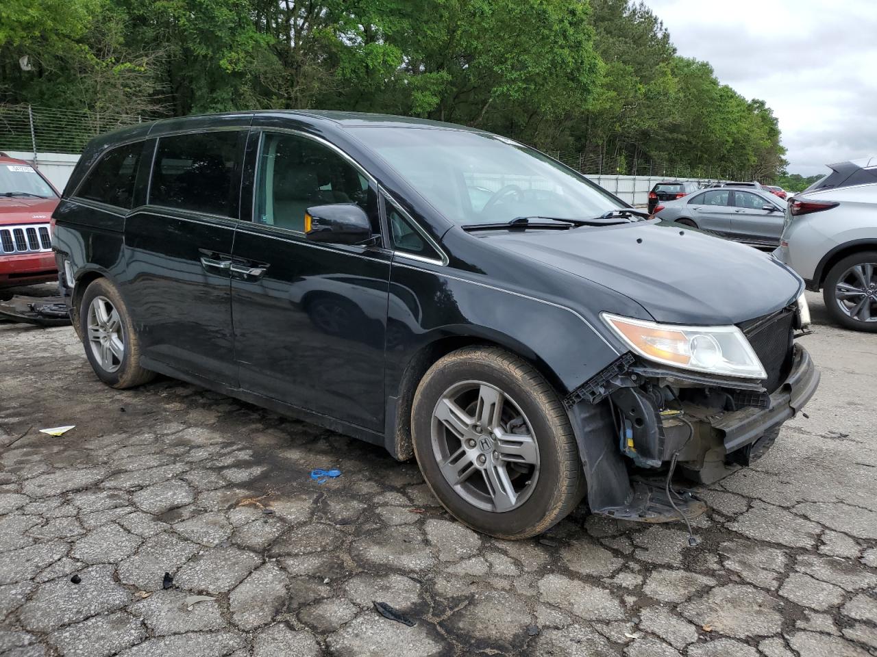 5FNRL5H93CB081449 2012 Honda Odyssey Touring